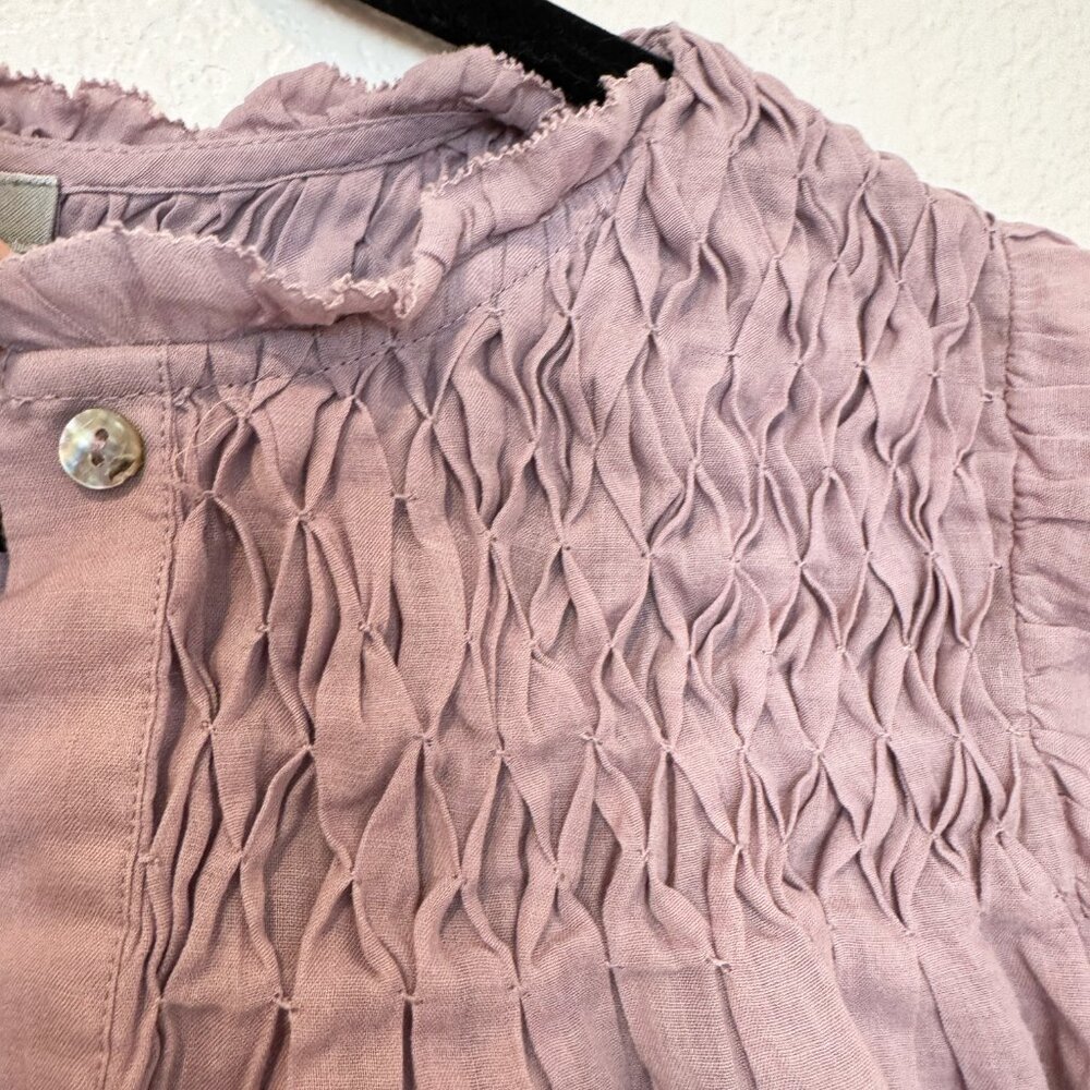 Daniel Rainn Evelyn Flutter Sleeve Blouse Size XXL - Picture 9 of 11